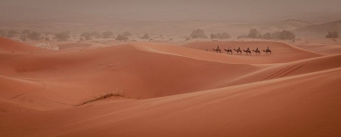 Erg Chebbi dunes, Sahara, Morocco